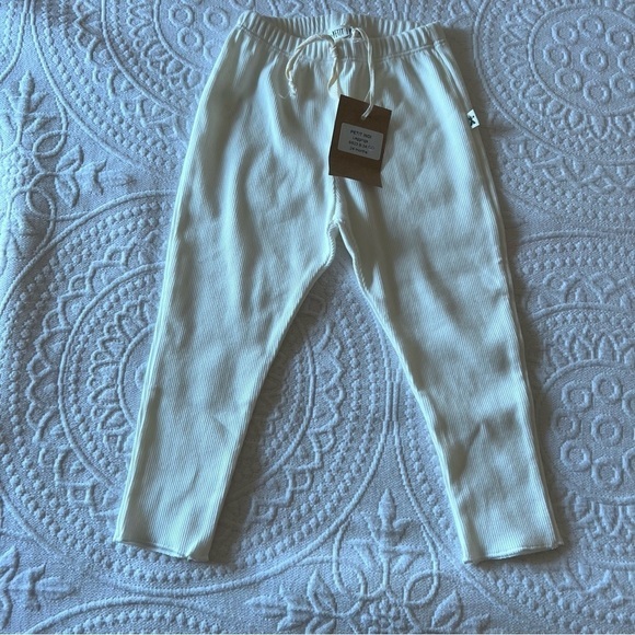 Petit Indi white ribbed‎ Leggings - Picture 2 of 5